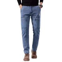 ZK Denim Combo Pack – Light Blue + Blue Six Pocket Jeans (2PCS)