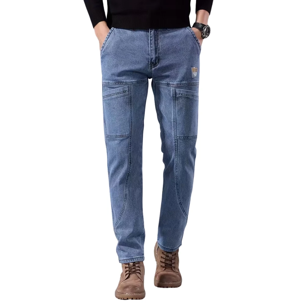 ZK Denim Combo Pack – Light Blue + Blue Six Pocket Jeans (2PCS)