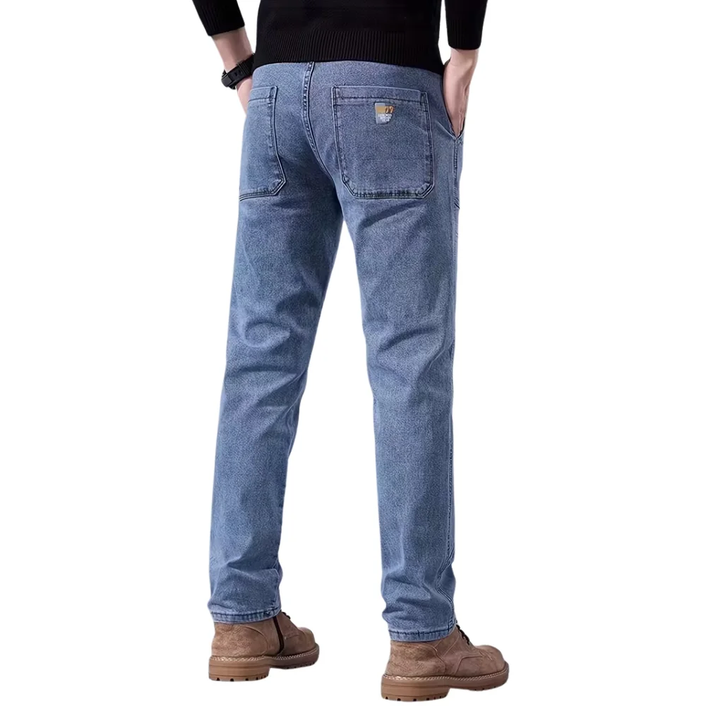 ZK Denim Light Blue Six Pocket Jeans – Premium Slim Fit Collection for Men