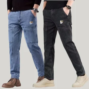 ZK Denim Premium Combo Pack (2PCS) – Light Blue & Jet Black