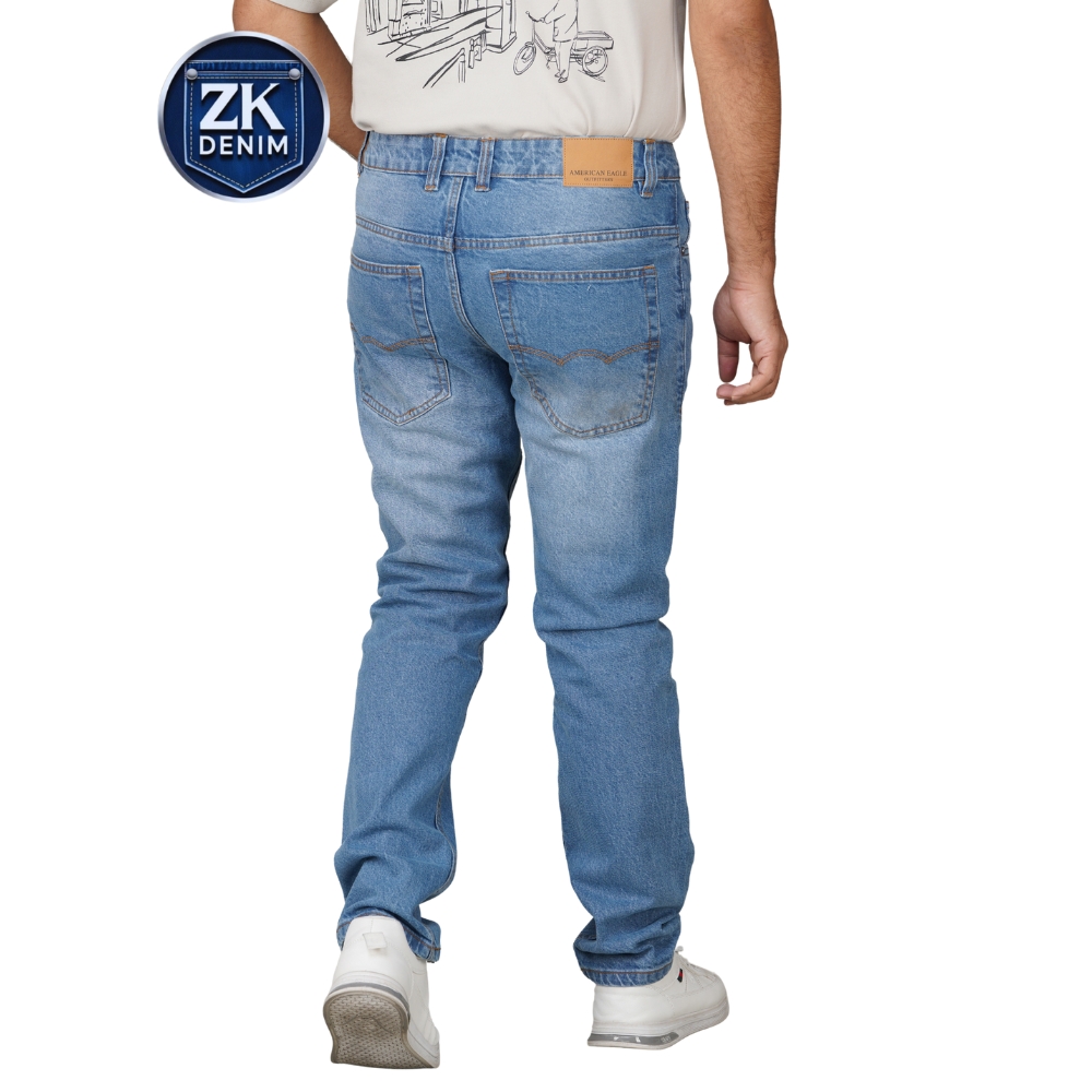 Light-- Blue Back ZK Denim Original American Eagle – Light Blue Denim Pants